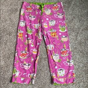 Nick and Nora pajama bottoms w/ pockets